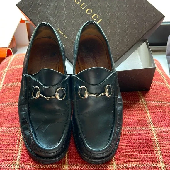 Classic Guccis loafers 8 1/2 unisex - Picture 3 of 15